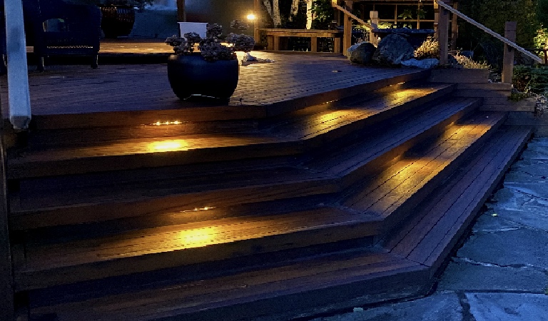 Deck Lighting - Kichler Undermount Lights